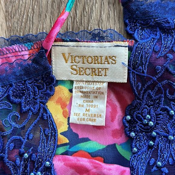 Vintage Victoria's Secret Floral Tank Top - Picture 3 of 4